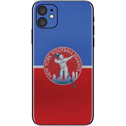 NFL New York Giants Vintage iPhone 11 Skin